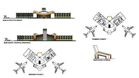 domestic airport floor plan